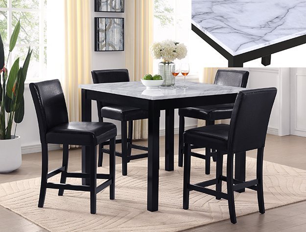 1715SET-PU LENNON 5-PK CNTR HT TBL SET