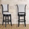 2992DV-29 GRANVILLE SWIVEL BAR STOOL DOVE K/D