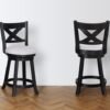 2993DV-24 KIPPER SWIVEL PUB STOOL DOVE K/D