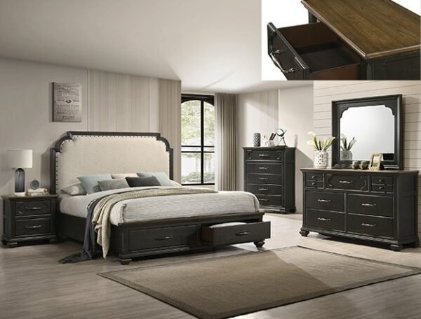 SETB6560 HAMILTON BEDROOM GROUP