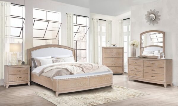 B8010 - 4pc or 5pc Bedroom Set - Queen, King