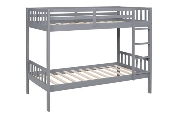 bb13-2_orig.jpeg BB13 Twin/Twin Bunk Bed Gray