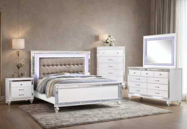 blanca2-white-2_orig.png Blanca2 White Bedroom Set Queen, King