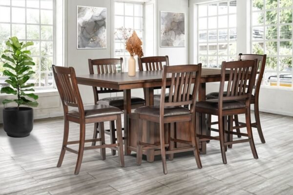 d850-set-w-background_orig.jpeg D850 - Counter Height Table + 6 Chair Set