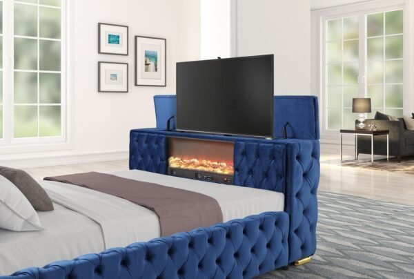 future-blue-1_orig.jpeg Future Blue Platform Bed - Queen, King