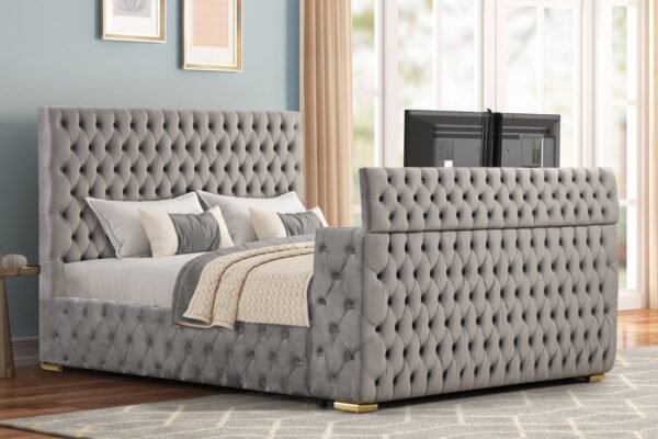 future-gray-1_orig.jpeg Future Gray Platform Bed - Queen, King