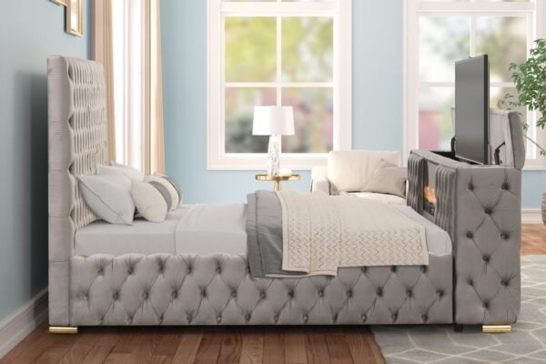 future-gray-3_orig.jpeg Future Gray Platform Bed - Queen, King