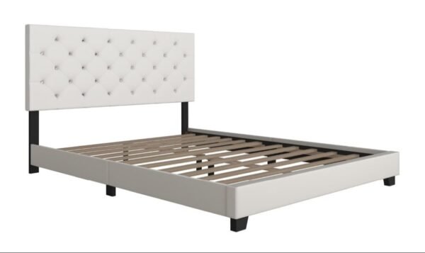 hh20188-wood-1.jpeg HH20188 - White Platform - Twin, Full, Queen